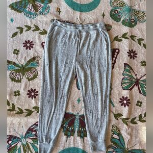 Soma Gray Star Patterned Jogger Pants